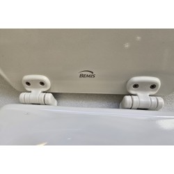 0500TP BEMIS DESKA SEDESOWA BIAŁA MAŁA KAMPER JACHT (OUTLET)