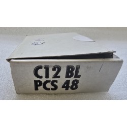 C12 HETTICH ZAWIAS CYLINDRYCZNY NIKLOWANY C12 SREBRNY (ZESTAW 48 SZTUK)