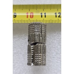 C12 HETTICH ZAWIAS CYLINDRYCZNY NIKLOWANY C12 SREBRNY (ZESTAW 48 SZTUK)