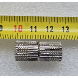 C12 HETTICH ZAWIAS CYLINDRYCZNY NIKLOWANY C12 SREBRNY (ZESTAW 48 SZTUK)