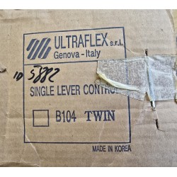 B104 ULTRAFLEX SKRZYNKA STEROWNICZA (MANETKA) Z PODWÓJNĄ DŹWIGNIĄ (OUTLET)