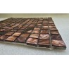 MOSAFIL MOZAIKA SZKLANA Z MASY PERŁOWEJ BRĄZOWO ZŁOTY 30x30CM (OUTLET)