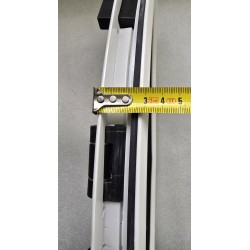 854621 MOONLIGHT BSI OKNO JACHTOWE Z SZYBĄ PRZYCIEMNIONĄ BIAŁA RAMA 482x227mm (OUTLET)