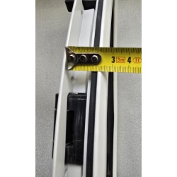 854621 MOONLIGHT BSI OKNO JACHTOWE Z SZYBĄ PRZYCIEMNIONĄ BIAŁA RAMA 482x227mm (OUTLET)