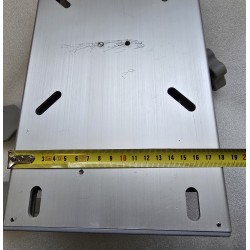 PODSTAWA PRZESUWNA DO FOTELA SUWANA OBRACANA 180X338MM RURA 60MM (OUTLET)