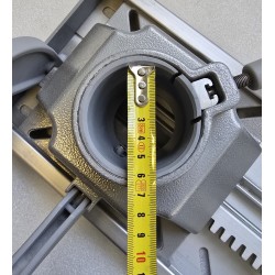 PODSTAWA PRZESUWNA DO FOTELA SUWANA OBRACANA 180X338MM RURA 60MM (OUTLET)