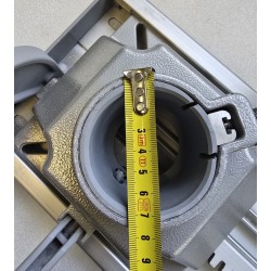 PODSTAWA PRZESUWNA DO FOTELA SUWANA OBRACANA 180X338MM RURA 60MM (OUTLET)