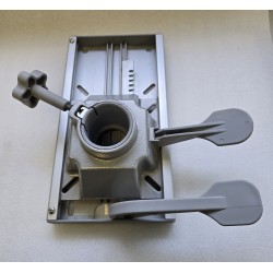 PODSTAWA PRZESUWNA DO FOTELA SUWANA OBRACANA 180X338MM RURA 60MM (OUTLET)