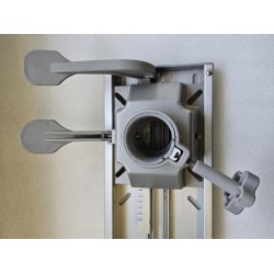 PODSTAWA PRZESUWNA DO FOTELA SUWANA OBRACANA 180X338MM RURA 60MM (OUTLET)