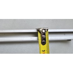 OKNO ALUMINIOWE DO JACHTU KAMPERA PRZYCZEPY 560x270x18 NIEOTWIERANE (OUTLET)