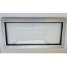 OKNO ALUMINIOWE DO JACHTU KAMPERA PRZYCZEPY 560x270x18 NIEOTWIERANE (OUTLET)