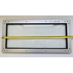 OKNO ALUMINIOWE DO JACHTU KAMPERA PRZYCZEPY 560x270x18 NIEOTWIERANE (OUTLET)