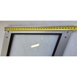 OKNO ALUMINIOWE DO JACHTU KAMPERA PRZYCZEPY TRAPEZ +/- 560 (570)x270 (280) NIEOTWIERANE (OUTLET)