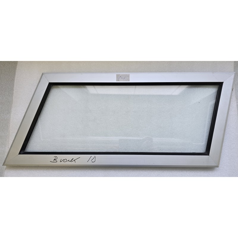 OKNO ALUMINIOWE DO JACHTU KAMPERA PRZYCZEPY TRAPEZ +/- 560 (570)x270 (280) NIEOTWIERANE (OUTLET)