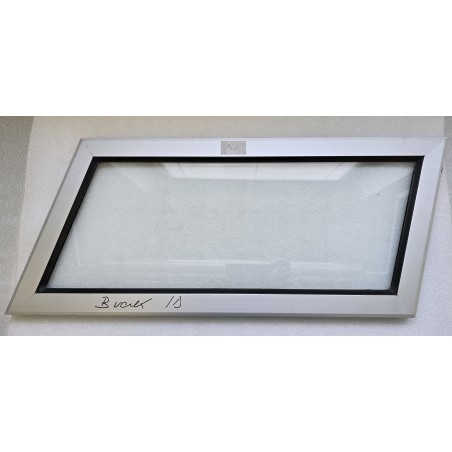 OKNO ALUMINIOWE DO JACHTU KAMPERA PRZYCZEPY TRAPEZ +/- 560 (570)x270 (280) NIEOTWIERANE (OUTLET)