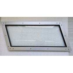 OKNO ALUMINIOWE DO JACHTU KAMPERA PRZYCZEPY TRAPEZ +/- 560 (570)x270 (280) NIEOTWIERANE (OUTLET)
