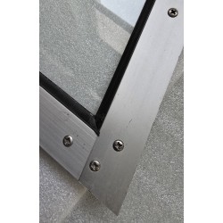 OKNO ALUMINIOWE DO JACHTU KAMPERA PRZYCZEPY TRAPEZ +/- 560 (570)x270 (280) NIEOTWIERANE (OUTLET)