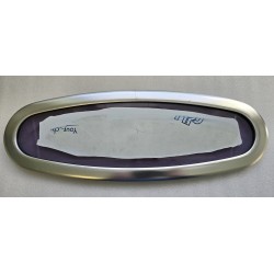 OKNO JACHTOWE OWALNE NIEOTWIERANE Z PRZYCIEMNIONĄ SZYBĄ 520x185MM(OUTLET)