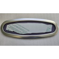 OKNO JACHTOWE OWALNE NIEOTWIERANE Z PRZYCIEMNIONĄ SZYBĄ 520x185MM P5 (OUTLET)