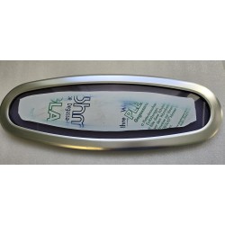 OKNO JACHTOWE OWALNE NIEOTWIERANE Z PRZYCIEMNIONĄ SZYBĄ 520x185MM P6 (OUTLET)