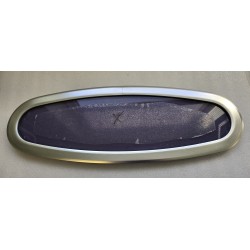 OKNO JACHTOWE OWALNE NIEOTWIERANE Z PRZYCIEMNIONĄ SZYBĄ 520x185MM P7 (OUTLET)