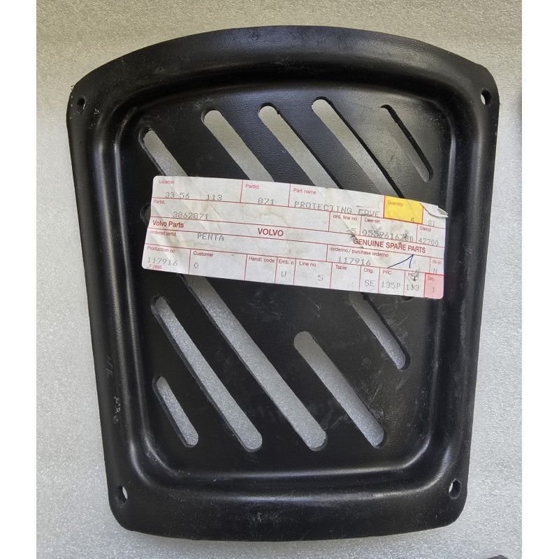3862871 VOLVO PENTA OSŁONA OCHRONNA WAŁU D4 D6 CZARNA (OUTLET)