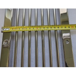 ROCA KRATKA WENTYLACYJNA OWALNA STAL NIERDZEWNA AISI316 645x192