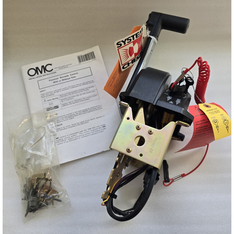 0176372 OMC EVINRUDE JOHNSON MANETKA STERUJĄCA Z TRYMEM  (OUTLET)