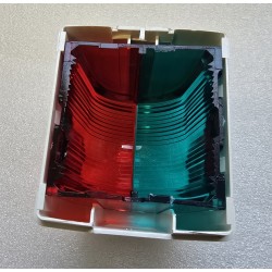 2LT 003.562-141 HELLA MARINE LAMPA NAWIGACYJNA DZIOBOWA ZIELONO-CZERWONA BIAŁA OBUDOWA (OUTLET)