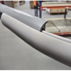 02357 ZF MARINE WKŁAD DO LISTWY TR37 ODBOJNICA SZARA POPIELATA 20mb