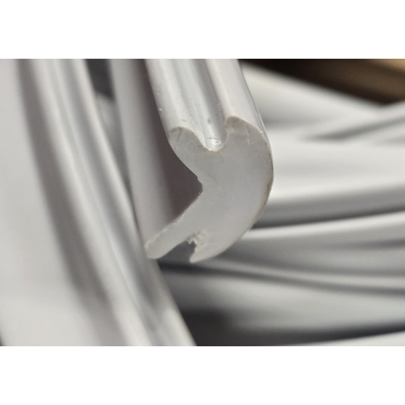 02357 ZF MARINE WKŁAD DO LISTWY TR37 ODBOJNICA SZARA POPIELATA 20mb