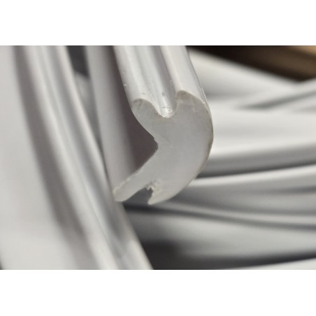 02357 ZF MARINE WKŁAD DO LISTWY TR37 ODBOJNICA SZARA POPIELATA 20mb