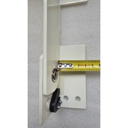 MF1045 TECLA WSPORNIKI PODPÓREK DO SKŁADANEGO FOTELA STERNIKA BIAŁE OUTLET (ZESTAW 2 SZTUKI)