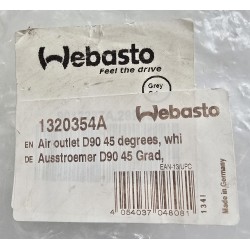 1320354A WEBASTO WYLOT POWIETRZA D90/45 SZARY KRATKA (OUTLET)