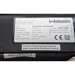 WBCL120003C WEBASTO KLIMATYZATOR JACHTOWY BlueCool S-Series S13 230V S13-R-230V-REV-R410a (OUTLET)