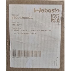 WBCL120003C WEBASTO KLIMATYZATOR JACHTOWY BlueCool S-Series S13 230V S13-R-230V-REV-R410a (OUTLET)