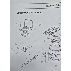 29279-0000 JABSCO POKRYWA Z USZCZELKĄ POMPY JABSCO (OUTLET)