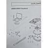 29279-0000 JABSCO POKRYWA Z USZCZELKĄ POMPY JABSCO (OUTLET)
