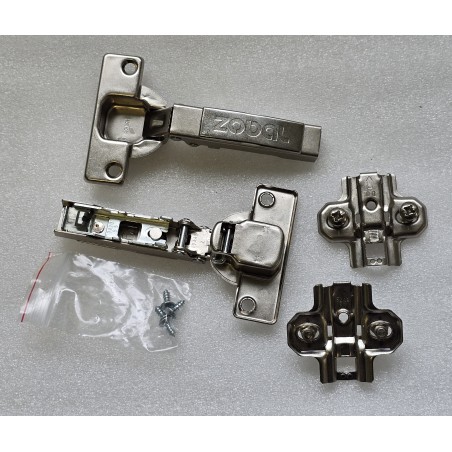 HETTICH INTERMAT ZAWIASY DRZWI (2YY35 3726 56) FRONTÓW ZOBAL Z PROWADNIKIEM 5249 5.1