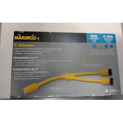 165AY MARINCO Y ADAPTER 50A 125/250V (1wtyczka / 2gniazda)