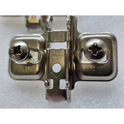 70.255-01 BLUM / ZOBAL ZESTAW NIKLOWANYCH ZAWIASÓW MEBLOWYCH Z PROWADNIKIEM 3D PUSZKOWE (OUTLET)