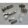 70.255-01 BLUM / ZOBAL ZESTAW NIKLOWANYCH ZAWIASÓW MEBLOWYCH Z PROWADNIKIEM 3D PUSZKOWE (OUTLET)