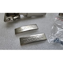 70.255-01 BLUM / ZOBAL ZESTAW NIKLOWANYCH ZAWIASÓW MEBLOWYCH Z PROWADNIKIEM 3D PUSZKOWE (OUTLET)