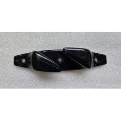 16678 PLASTIMO PÓŁKLUZA DZIOBOWA CUMOWNICZA CZARNA PLASTIKOWA 150MM (ZESTAW 6 SZTUK)
