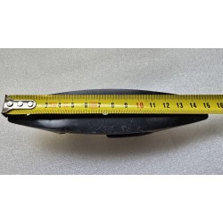 16678 PLASTIMO PÓŁKLUZA DZIOBOWA CUMOWNICZA CZARNA PLASTIKOWA 150MM (ZESTAW 6 SZTUK)