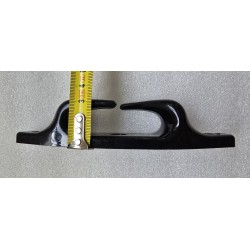 16678 PLASTIMO PÓŁKLUZA DZIOBOWA CUMOWNICZA CZARNA PLASTIKOWA 150MM (ZESTAW 6 SZTUK)