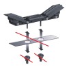 TENDER HB TECHNICS PODPORA KOŁYSKI DO PONTONU ZE STALI NIERDZEWNEJ PUSH-FIT 54CM (MNIEJSZA)