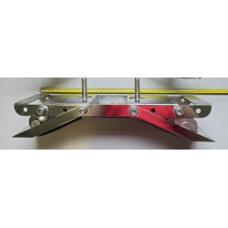 TENDER HB TECHNICS PODPORA KOŁYSKI DO PONTONU ZE STALI NIERDZEWNEJ PUSH-FIT 54CM (MNIEJSZA)