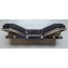 TENDER HB TECHNICS PODPORA KOŁYSKI DO PONTONU ZE STALI NIERDZEWNEJ PUSH-FIT 54CM (MNIEJSZA)
