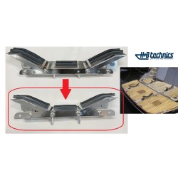 TENDER HB TECHNICS PODPORA KOŁYSKI DO PONTONU ZE STALI NIERDZEWNEJ PUSH-FIT 54CM (MNIEJSZA)